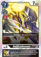 RaijiLudomon Rare Starter Deck 13: Ragnaloardmon Foil ST13-13 R NM