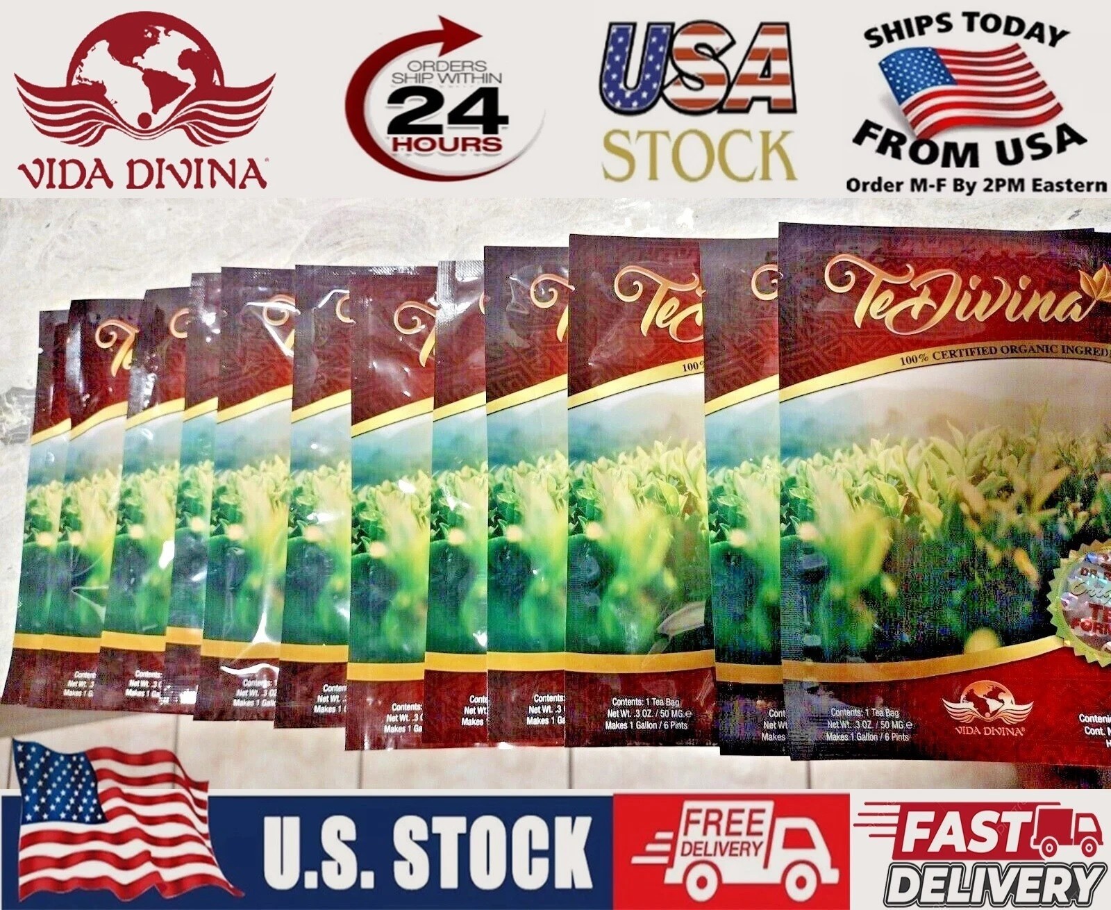 12 Pack Vida Divina TeDivina - Dr Ramos Detox & Weightloss Formula Exp. 01/27🔥