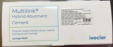 Ivoclar Vivadent Multilink Hybrid Abutment Bonding Composite Cement 9g Free Ship