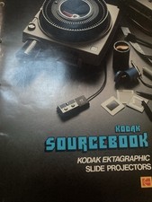 Kodak Ektagraphic Sourcebook Slide Projectors Vintage manual instructions