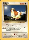 Pidgey 57/102 NM/LP Regular Base Set+ Pokémon TCG WOTC Any 3 Free Ship