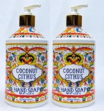 2 Home Body Co COCONUT CITRUS Hand Soap Wash Liquid 21.5 oz
