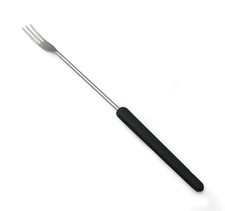 Swissmar Cheese Fondue Forks, Black handle, S...