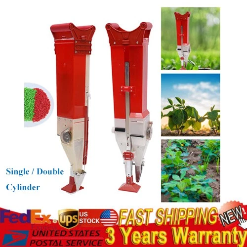 Vegetable Garden Planter Tool Handheld Manual Corn Peanut Seeder Seed Fertilizer