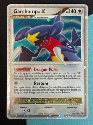 Knakrack LV.X 97/100 Majestic Morning English Exc Pokemon