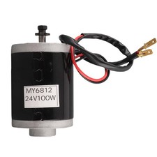 Hot MY6812 24V 100W High Speed Small Brush Motor With Belt Pulley Electric