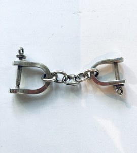 Tiffany Sterling Silver Shackle Valet Key Chain