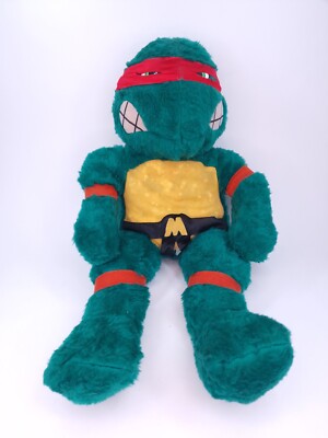 TMNT Michelangelo Jumbo Plush Clone Turtles Vintage 1990s Stuffed Toy Ninja Hero