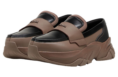 Puma Sophyr Slip On Loafers Womens Brown 'Black Dark Clove'  39852202 Size 8