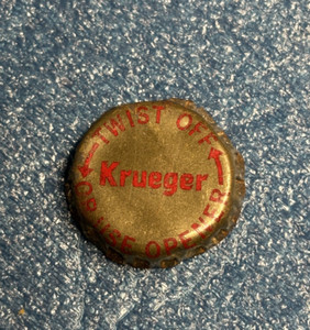VINTAGE KRUEGER PLASTIC LINED BEER BOTTLE CAP CRANSTON RHODE ISLAND NARRAGANSETT
