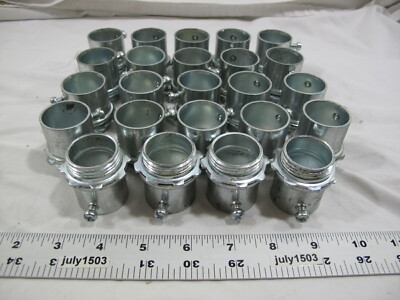 (24) NEW ETP 4100ST   1'' EMT Connector Set Screw Type 