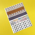 SLOT CAR 1/32nd scale classic vintage Race stickers decals fits SCALEXTRIC