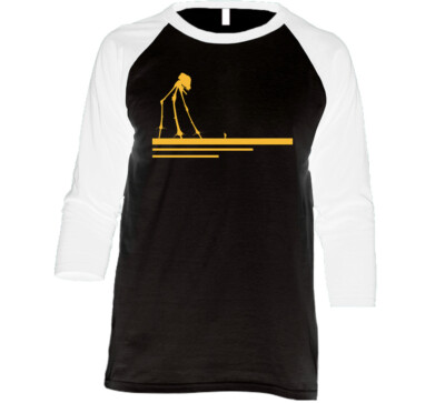 Half Life 2 Gordon Freeman Fight Video Game Raglan 3/4 Sleeve Shirt