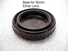 Leica Leitz Bubble Case Bottom  Fits SM Leica 50mm Elmar  7.50 
