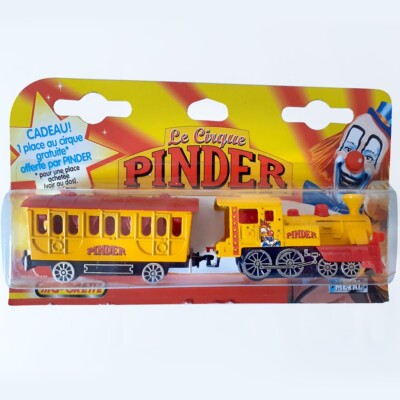 MAJORETTE PINDER LOCOMOTIVE No. 286 . ech 1/87 . EN BLISTER NEUF 