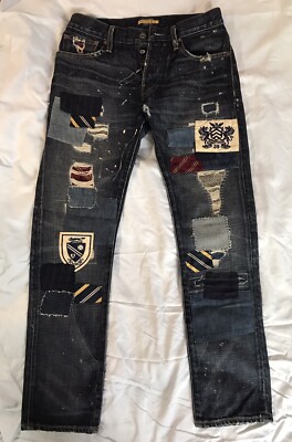 Ralph Lauren Rugby Patchwork Jeans | eBay