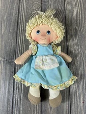 Vintage Sugar Plum Rag Doll Cloth Doll Plush 1980 By Amtoy Morgan 