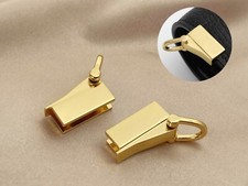 Polished Bag Side Buckles with D-Ring 24k Gold Coating