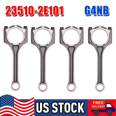 G4NB 23510-2E001 Connecting Rods For 12-16 HYUNDAI ELANTRA 14-15 KIA FORTE 1.8L