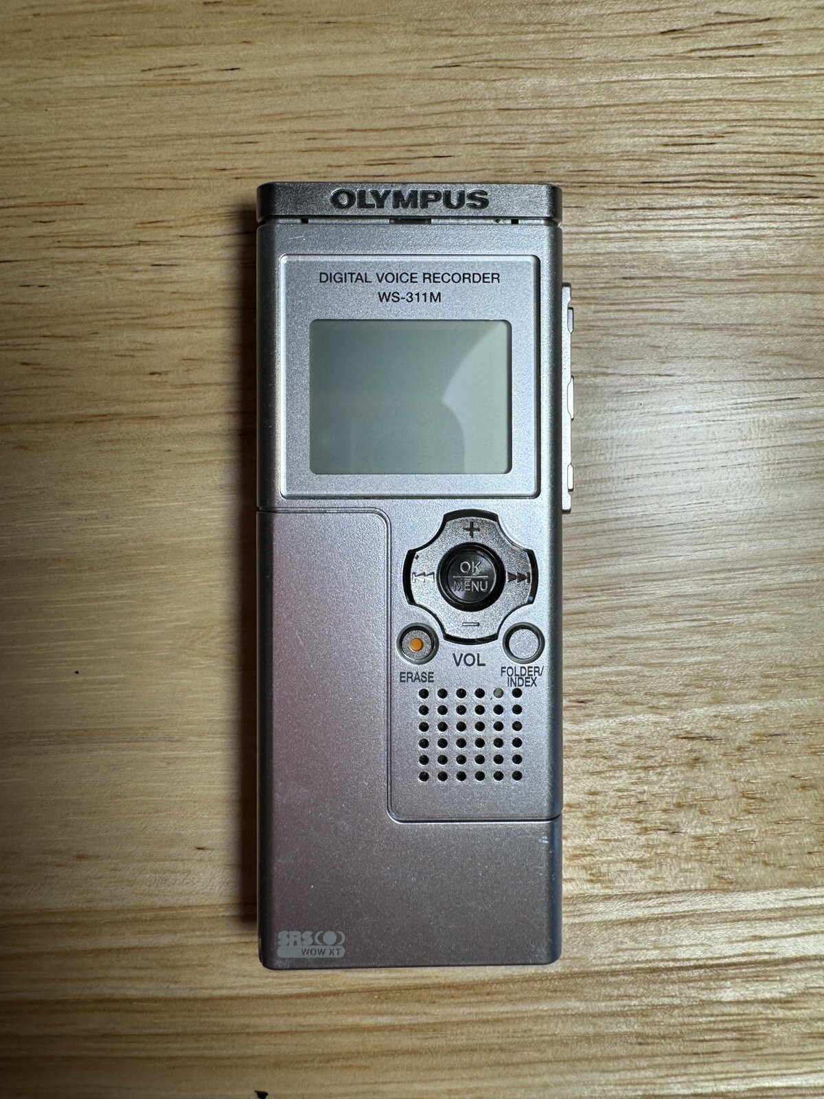 OLYMPUS WS311M Digital Voice Recorder SILVER PreOwned Tested Working