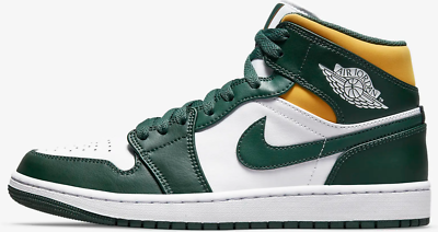Authentic NIKE Air Jordan 1 Mid Sz 9.5 Men's 554724-371 Authentic NIKE Air Jordan 1 Mid Sz 9.5 Men's 554724-371