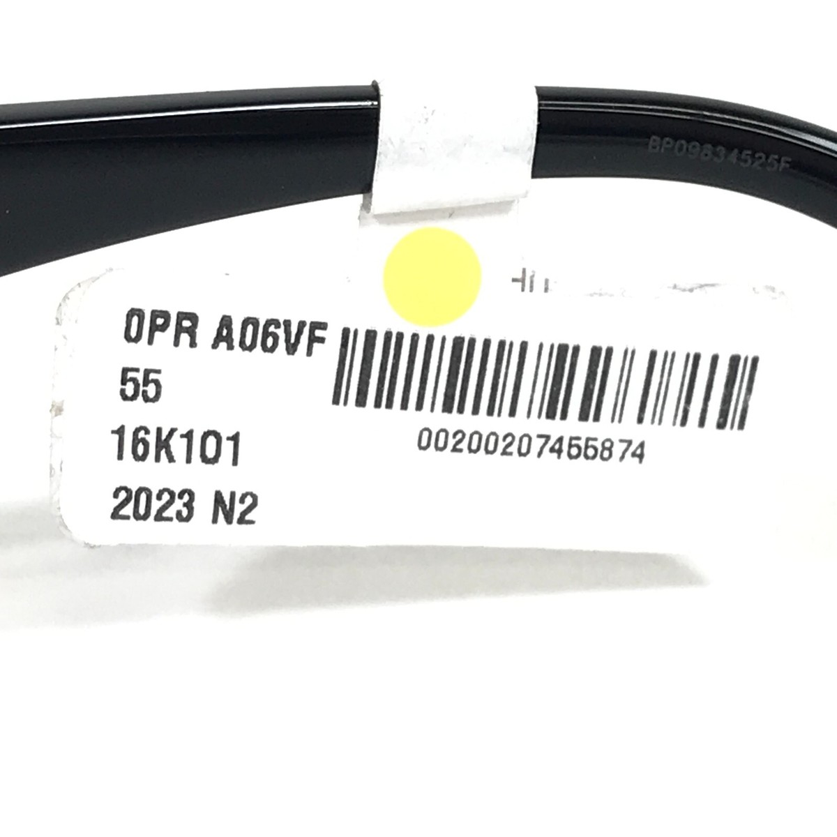 Prada Eyeglasses Frames VPRA06-F 16K-1O1 Black Cat Eye Asian Prada Eyeglasses Frames VPRA06-F 16K-1O1 Black Cat Eye Asian