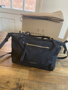 burberry nappy changing bag
