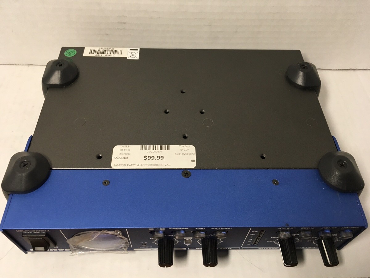 Samson C-Valve N382 115V Tube Microphone Pre Amp | eBay
