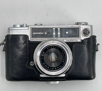 Yashica Minister-D 35mm Rangefinder + Yashinon 45mm f 2.8 Lens