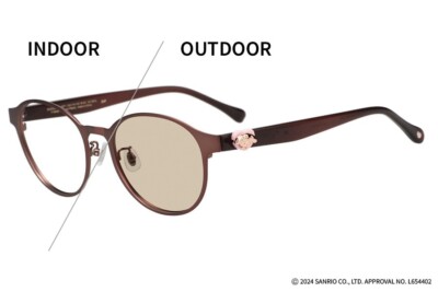 Sanrio x Zoff Sunglasses with custom parts My Melody Model