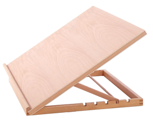 A2 Art Craft Workstation Wooden Drawing Board Artist Adjustable Table Easel 5056161200402 Ebay
