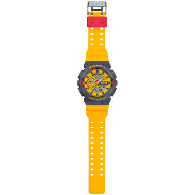 CASIO G-SHOCK GA-110Y-9AJF Yellow x Gray 90's Sport Color Analog