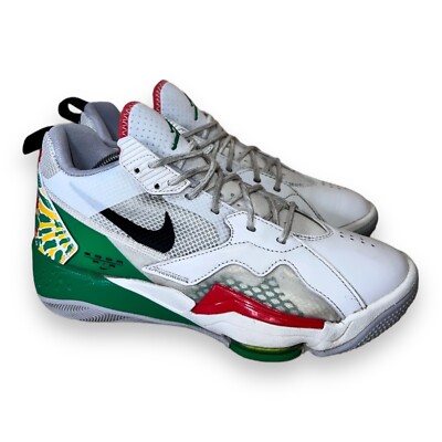 Jordan Zoom '92 'White Lucky Green Dark Sulfur' CK9183-103 Men's 8