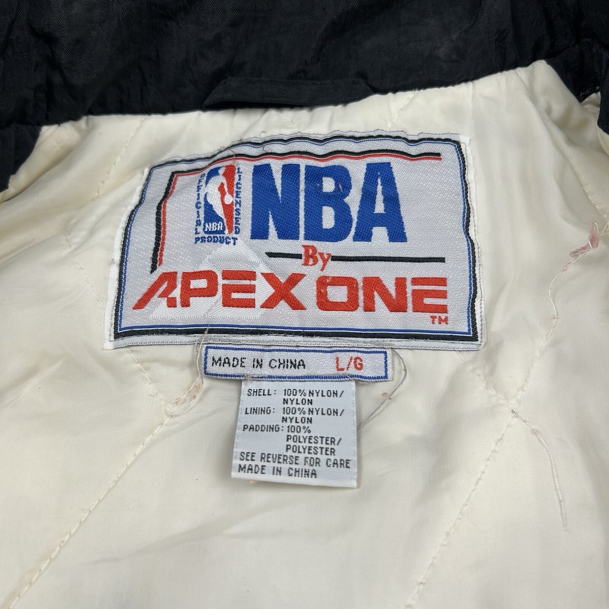 Vintage 90s Chicago Bulls NBA Basketball Apex One Sports Jacket