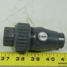 Colonial V07232B Ball Check Valve 1/2" Slip x FPT PVC