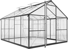 Serra Da Giardino in Policarbonato Con Telaio in Lega Di Alluminio 7.5㎡, Serra p