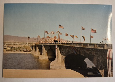 Vintage Unused Postcard AS IS Havasu City Arizona, London Bridge 103