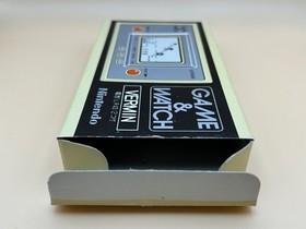 Nintendo Game & Watch Green VERMIN MT-03 Silver Series 1980 With Box