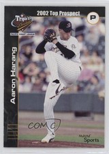 2002 MultiAd Sports Pacific Coast League Top Prospects Aaron Harang #15 0q3