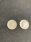 1923-S and 1923-P Silver Mercury Dimes Nice Set of 2 Coin Lot