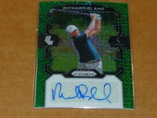 2024 Panini Prizm LIV GOLF RICHARD BLANE AUTOGRAPH/AUTO GREEN MOJO 08/54 O1716