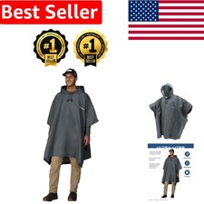 Ultra-Lite2 Waterproof & Breathable Poncho - Lightweight & Packable Rain Gear