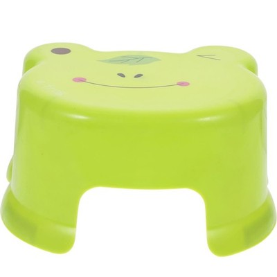 Step Stool Kids Cartoon Sitting Stool Small Stool Chair Anti Skid Stool for K...
