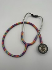 ADC Adscope 603 Stethoscope Tie Dye Tubing Adult Stainless Chestpiece