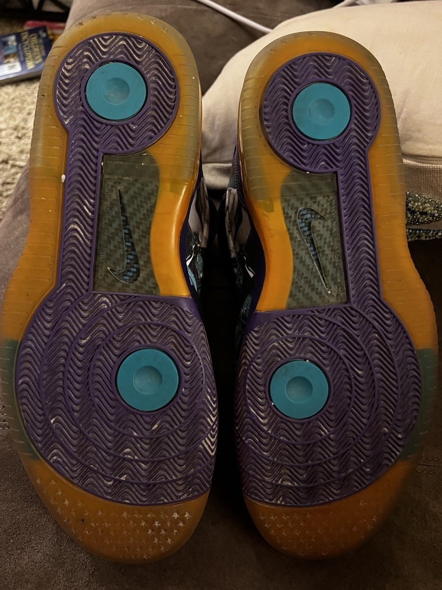 Nike Air Force Max 25 CP3 Chris Paul New Orleans Hornets Mardi Gras PE Size 14 — product photo 24 of 24