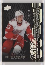 2018-19 SPx UD Black Lustrous Rookies 134/299 Dominic Turgeon #LR-DT f1h