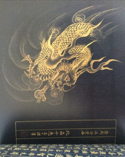 Draw Tattoo Art Japanese Dragon How to Guidebook from Japan Hardcover Box 1st ed