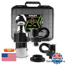 Jyoelron 60639 Puck System Gooseneck Ball Hitch Kit Fits Ford F250f350f450