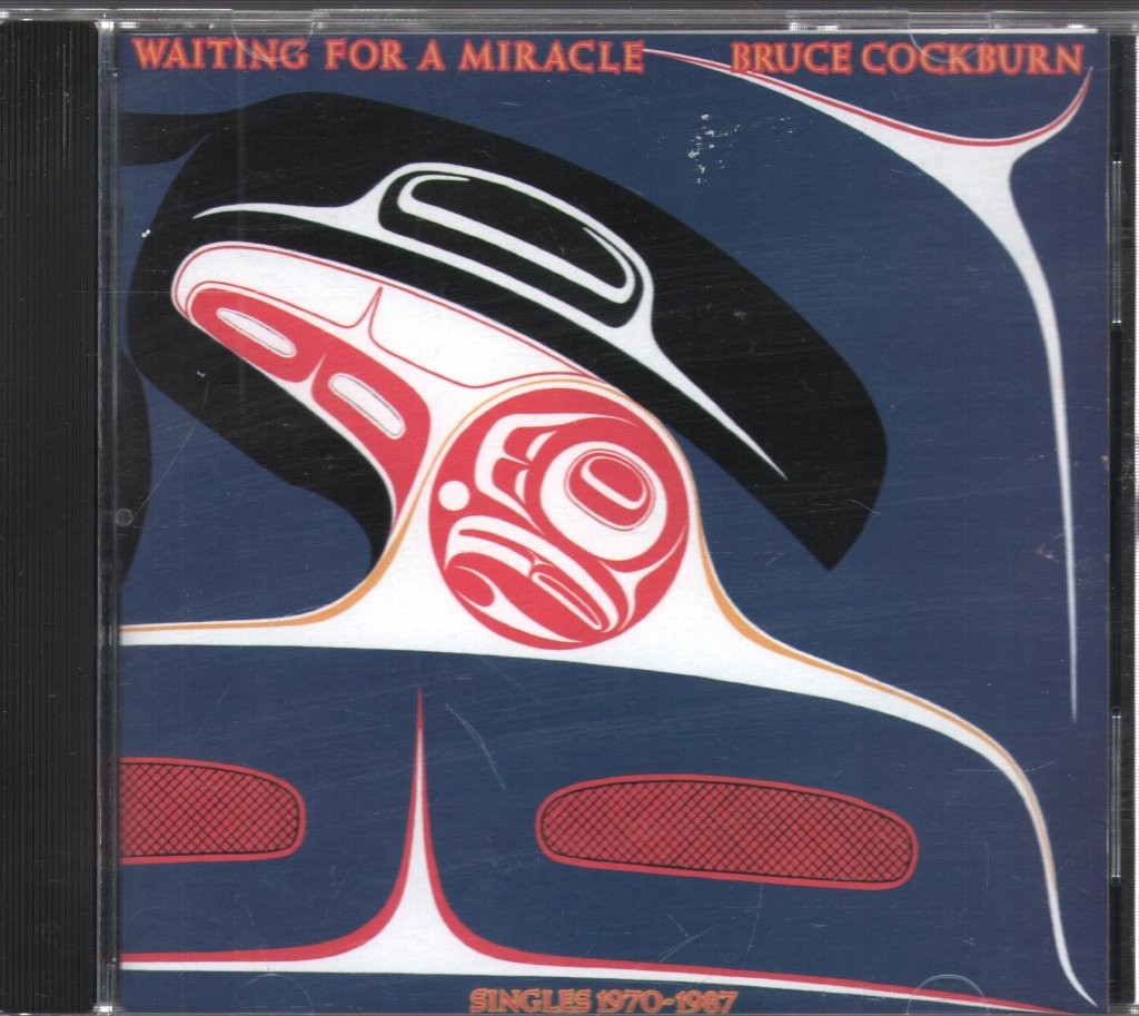 Bruce Cockburn Waiting For A Miracle, Singles 1970-1987 CD USA Gold Castle 1987