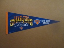 NBA New York Knicks Circa 2026 NBA Champions Team Logo Basketball Pennant